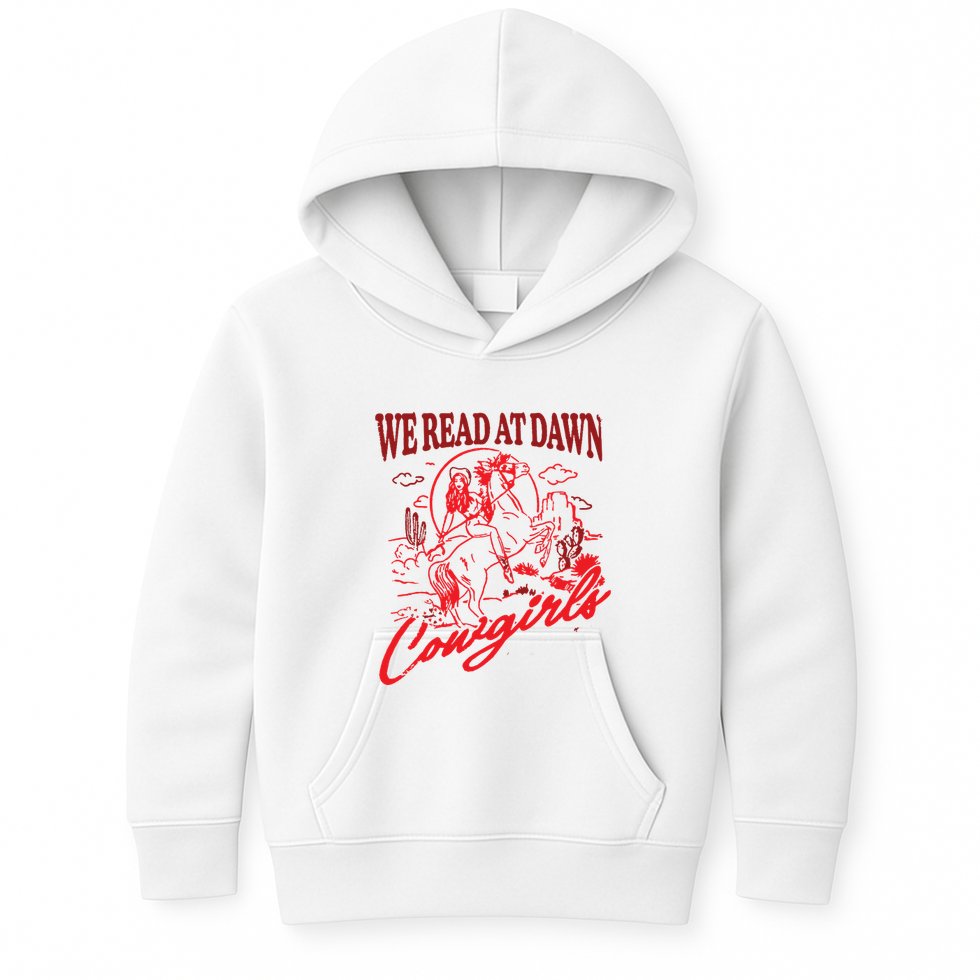 Bookish Cowgirl Kids Hoodie