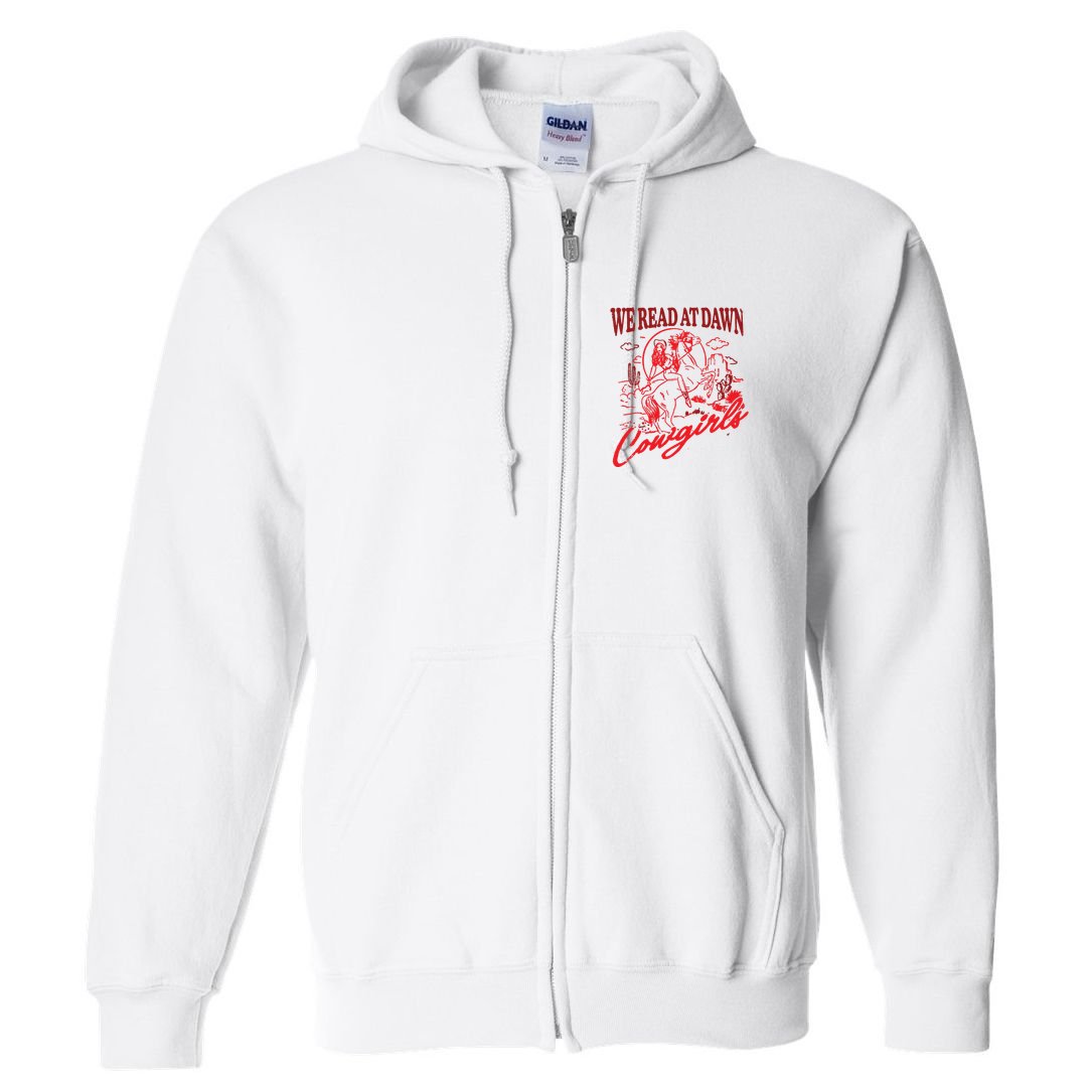 Bookish Cowgirl Full Zip Hoodie