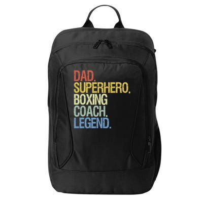 Boxing Coach City Backpack