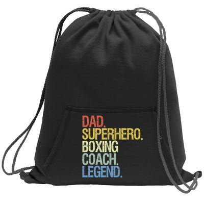 Boxing Coach Sweatshirt Cinch Pack Bag