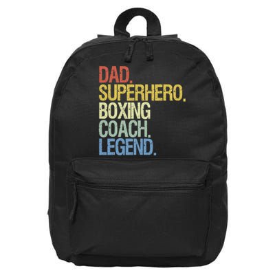 Boxing Coach 16 in Basic Backpack