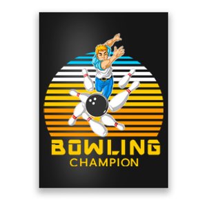 Bowling Champion Poster