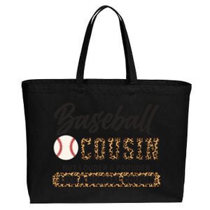 Baseball Cousin But Louder And Prouder Cotton Canvas Jumbo Tote