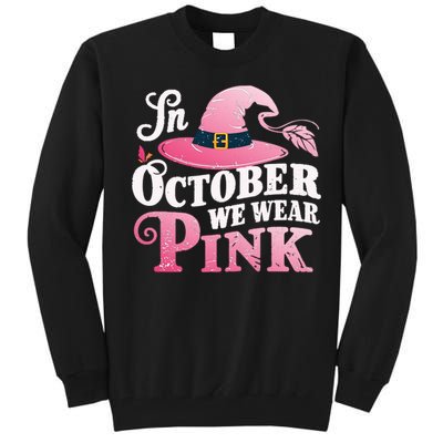 Breast Cancer Boo Ghosts Tall Sweatshirt