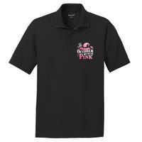 Breast Cancer Boo Ghosts PosiCharge RacerMesh Polo