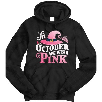 Breast Cancer Boo Ghosts Tie Dye Hoodie