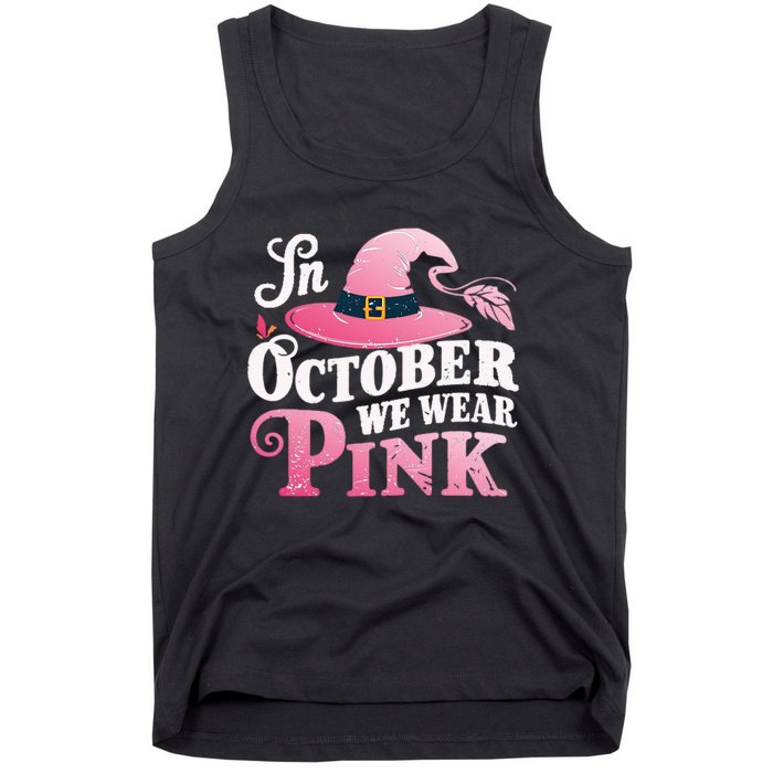 Breast Cancer Boo Ghosts Tank Top