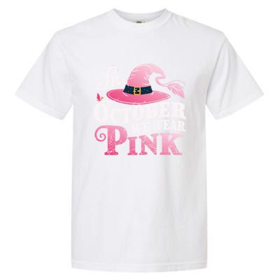 Breast Cancer Boo Ghosts Garment-Dyed Heavyweight T-Shirt