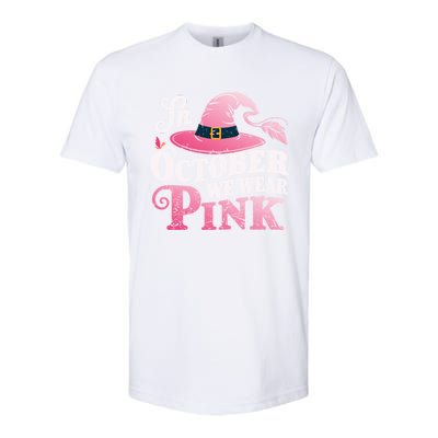 Breast Cancer Boo Ghosts Softstyle CVC T-Shirt