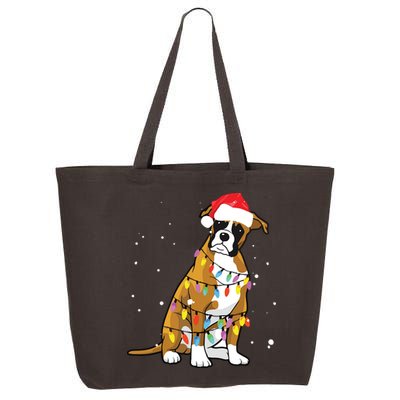 Boxer Christmas Boxer Dog Christmas Gift 25L Jumbo Tote