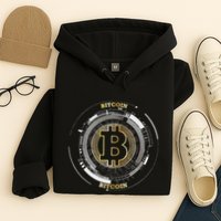 Bitcoin Coin Btc Crypto Currency Traders Blockchain Miners Hoodie