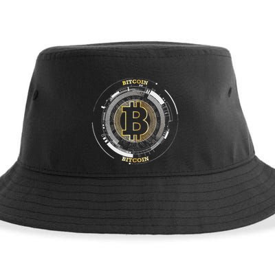 Bitcoin Coin Btc Crypto Currency Traders Blockchain Miners Sustainable Bucket Hat