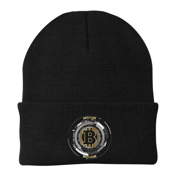 Bitcoin Coin Btc Crypto Currency Traders Blockchain Miners Beanie