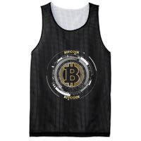 Bitcoin Coin Btc Crypto Currency Traders Blockchain Miners Mesh Reversible Basketball Jersey Tank