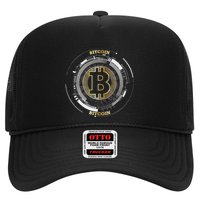 Bitcoin Coin Btc Crypto Currency Traders Blockchain Miners Hat