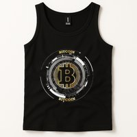 Bitcoin Coin Btc Crypto Currency Traders Blockchain Miners Tank Top