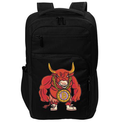 Bitcoin Chain Bull Impact Tech Backpack