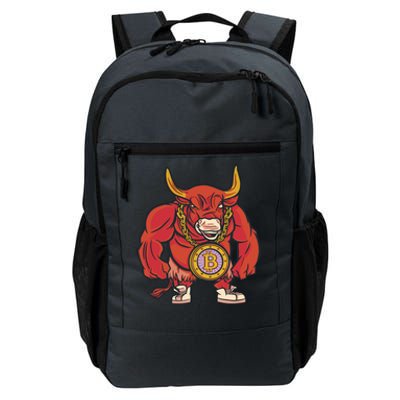 Bitcoin Chain Bull Daily Commute Backpack