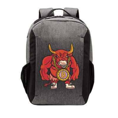 Bitcoin Chain Bull Vector Backpack