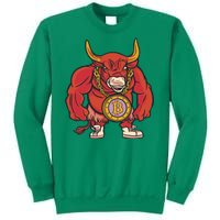 Bitcoin Chain Bull Sweatshirt