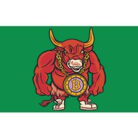 Bitcoin Chain Bull Bumper Sticker