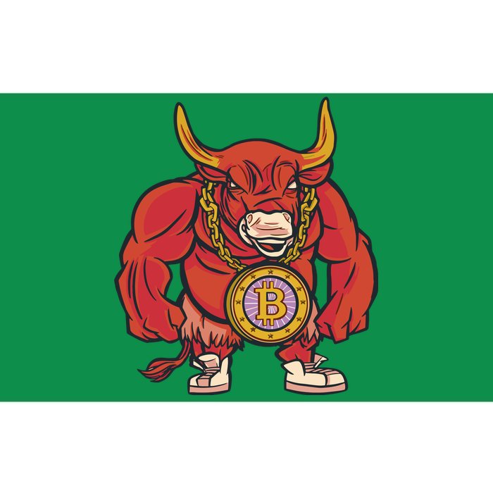 Bitcoin Chain Bull Bumper Sticker