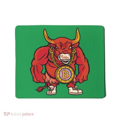 Bitcoin Chain Bull Mousepad