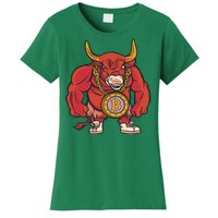 Bitcoin Chain Bull Women's T-Shirt