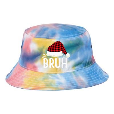 Bruh Christmas Tie Dye Newport Bucket Hat