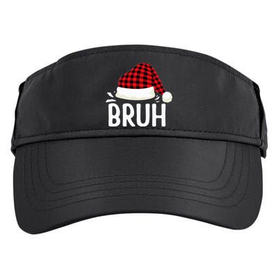 Bruh Christmas Adult Drive Performance Visor