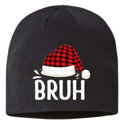 Bruh Christmas Sustainable Beanie