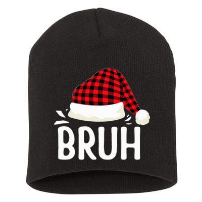 Bruh Christmas Short Acrylic Beanie