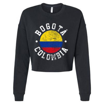 Bogota Colombia Cropped Pullover Crew