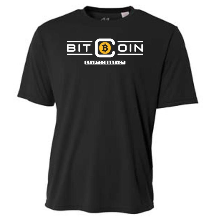 Bitcoin Cryptocurrency Cooling Performance Crew T-Shirt