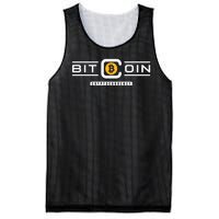 Bitcoin Cryptocurrency Mesh Reversible Basketball Jersey Tank