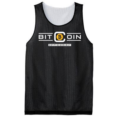 Bitcoin Cryptocurrency Mesh Reversible Basketball Jersey Tank