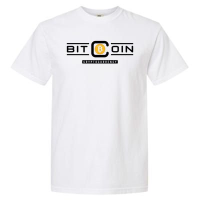 Bitcoin Cryptocurrency Garment-Dyed Heavyweight T-Shirt