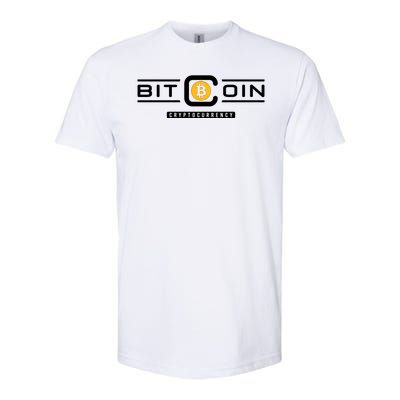 Bitcoin Cryptocurrency Softstyle CVC T-Shirt