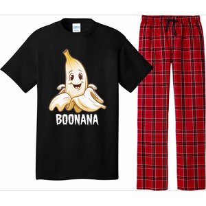 Boonana Cute Banana Ghost Humor Halloween Fun Costume Gift Pajama Set