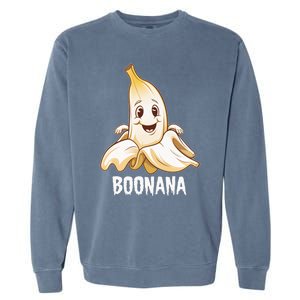 Boonana Cute Banana Ghost Humor Halloween Fun Costume Gift Garment-Dyed Sweatshirt