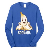 Boonana Cute Banana Ghost Humor Halloween Fun Costume Gift Long Sleeve Shirt