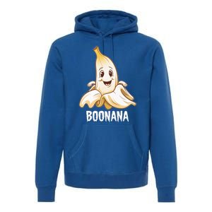 Boonana Cute Banana Ghost Humor Halloween Fun Costume Gift Premium Hoodie