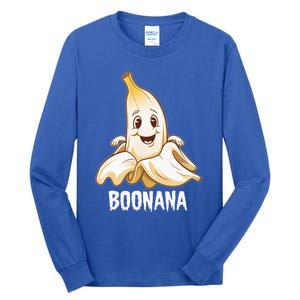 Boonana Cute Banana Ghost Humor Halloween Fun Costume Gift Tall Long Sleeve T-Shirt