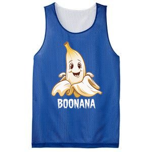 Boonana Cute Banana Ghost Humor Halloween Fun Costume Gift Mesh Reversible Basketball Jersey Tank