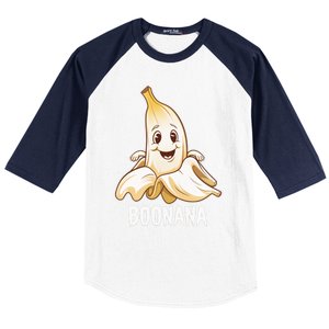 Boonana Cute Banana Ghost Humor Halloween Fun Costume Gift Baseball Sleeve Shirt