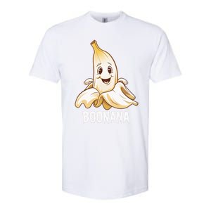 Boonana Cute Banana Ghost Humor Halloween Fun Costume Gift Softstyle CVC T-Shirt