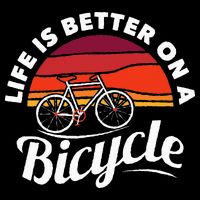Bike Cycling Biking Cyclist Retro Theme Bicycle Quote Saying Backpack