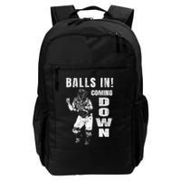 Baseball Catcher - Balls In - Coming Down - Baseball Backpack