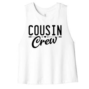 Best Cousin Big Cousin Crew Big Cousin Crew Gift Women's Racerback Cropped Tank