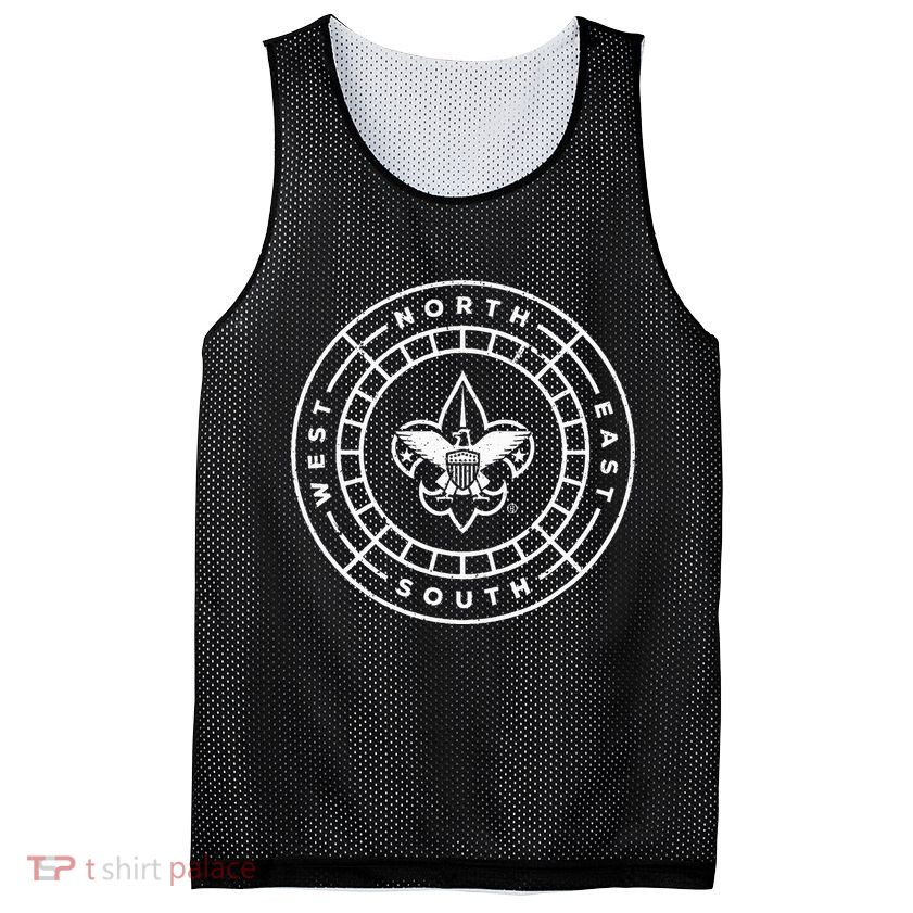 Bsa Compass Mesh Reversible Basketball Jersey Tank